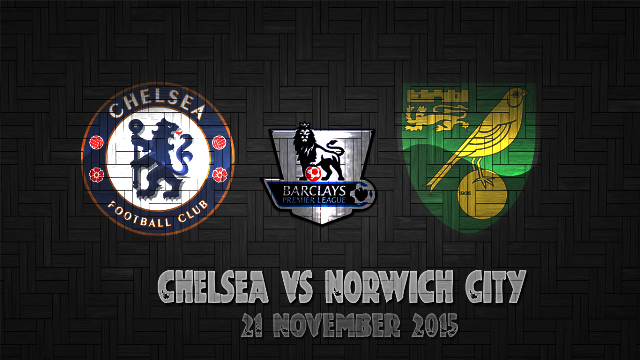 Prediksi Bola Chelsea vs Norwich City 21 November 2015