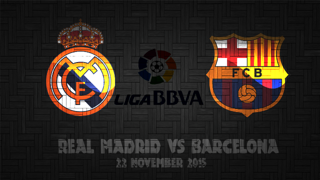 Prediksi Bola Real Madrid vs Barcelona 22 November 2015